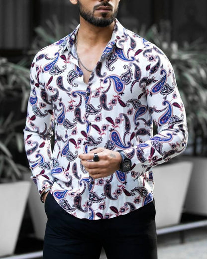 Men Regular Fit Printed Casual Shirt